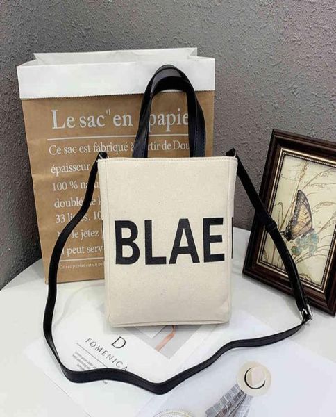 

new portable single shoulder tote bag canvas bag large capacity messenger shopping purses7703778