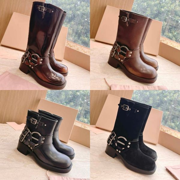 

designer boot high heels ankle australie women leather womens boots over the knee classic winter platform booties cowboy boots fahsion size, Black