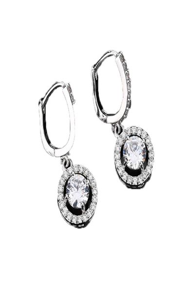 

latest round drop shaped white gold color plated vintage channel hoop earrings for women wedding party accessories jewelry gift5535052, Golden;silver