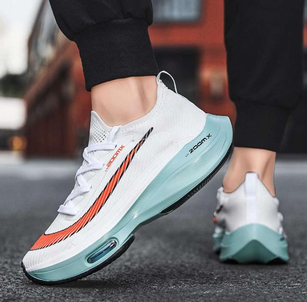 

shoes flying weaving marathon air cushion couple running 3646 b3476059