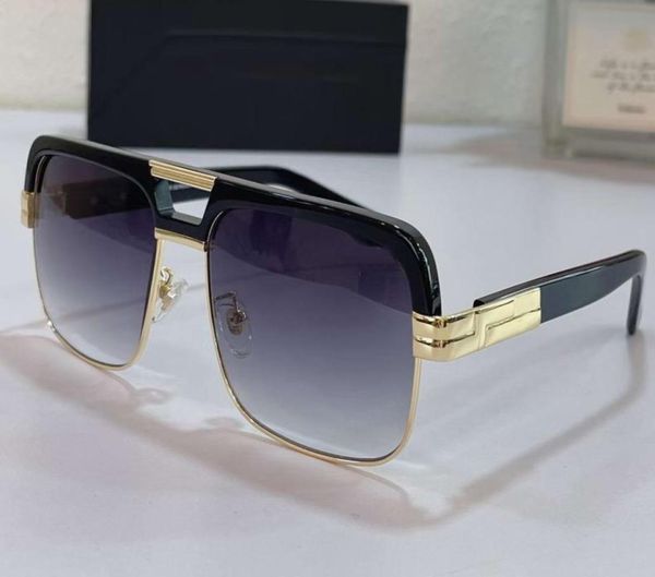 

square sunglasses legends 993 black gold grey gradient sonnenbrille gafa de sol fashion sunglasses uv400 protection eyewear with c5055281, White;black