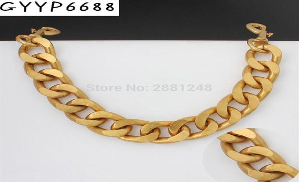 

25mm aluminum chain light weight design super fire mini coin purse thick chain strap crossbody underarm bag accessories 22062231051200377, Black