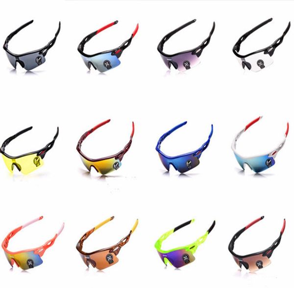 

2022 cycling glasses sunglasses uv400 outdoor fashion sports mountaineering fishing windproof glasses8033829, White;black