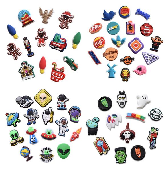 

fast delivery mexican team shoe charms wholesale soft rubber pvc charms accessories for 7454027, White;pink