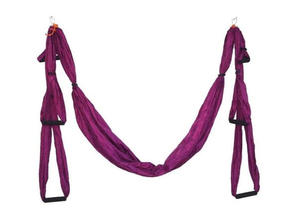 

2018 high strength hammock inversion trapeze anti-gravity aerial traction yoga gym swing hanging with 6 colors269d1006847