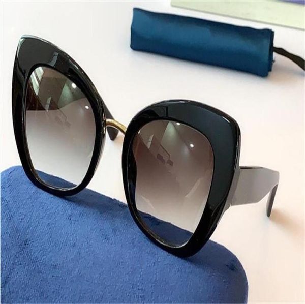 

new female design sunglasses 258e cat glasses frame modern popular style uv400 glasses outdoor protective glasses with case8305317, White;black