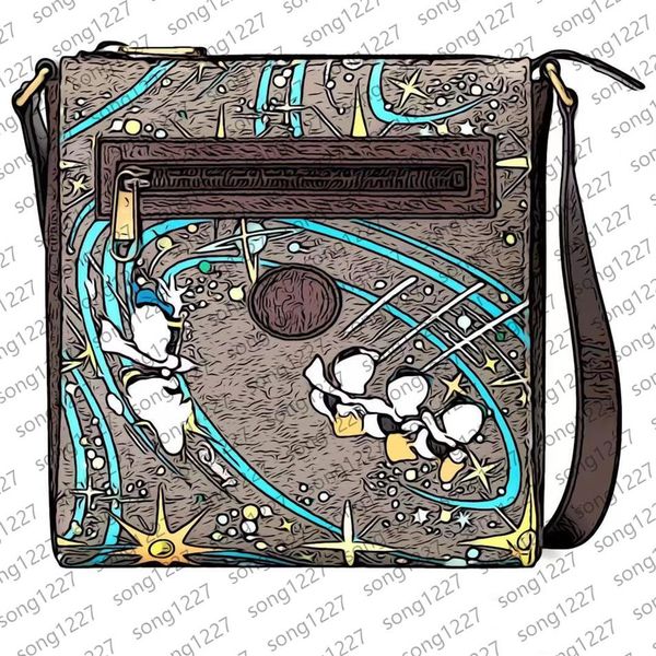 

2021 pvc designer messenger bags 645 exquisite workmanship must be purchased cartoon fashion design size 21 23 4246l
