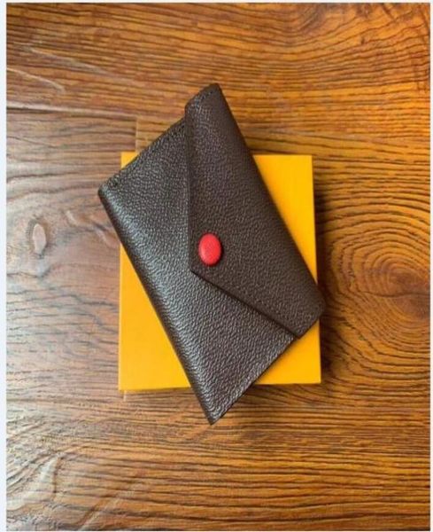 

luxurys designers wallets purse bag fashion short victorine wallet embossed monograms empreinte classic pallas card holder zippy c2482638, Red;black
