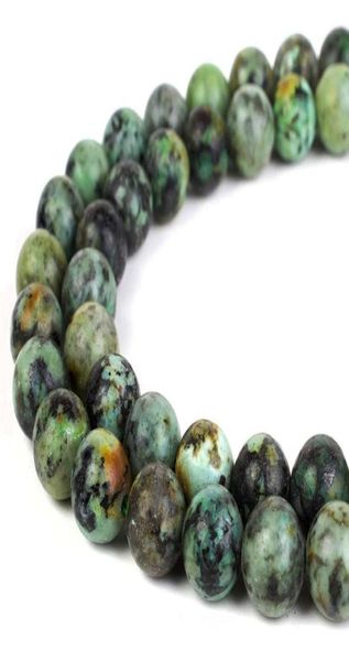 

natural stone african turquoise beads round gemstone loose beads for diy bracelet jewelry making 1 strand 15 inches 4 6 8 10 mm3107264438, Black