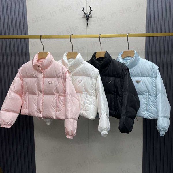 

23fw womens down coat designer woman fashion puffer jacket winter casual short long parkas coats classic letters down jackets outerwear s-l, Black