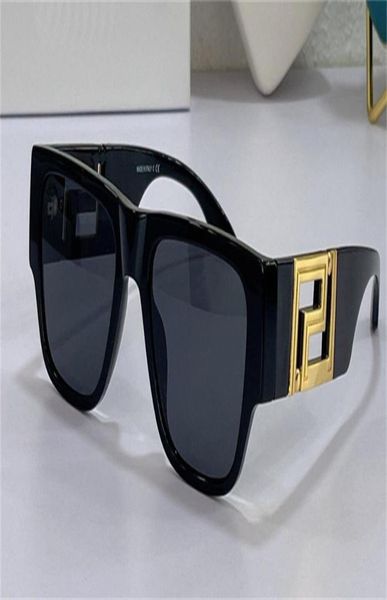

simple fashion style sunglasses 4403 square oversize frame design men and women glasses outdoor anti uv protection with box5631319, White;black