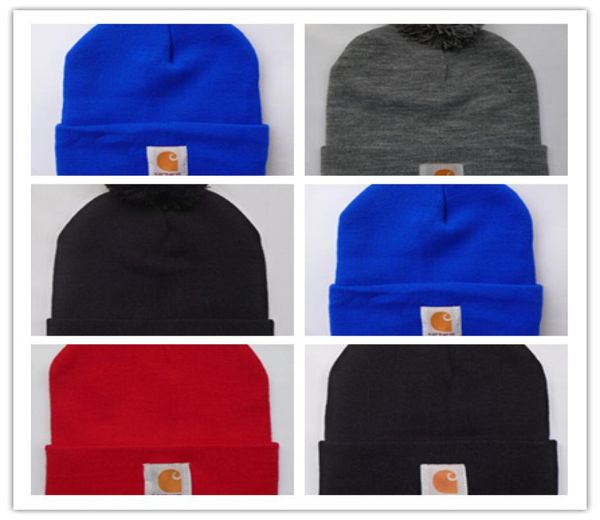 

spring winter men fashion brand car hart women knitted hat casual hip hop outdoor warm skull caps female gorros beani1416539, Blue;gray