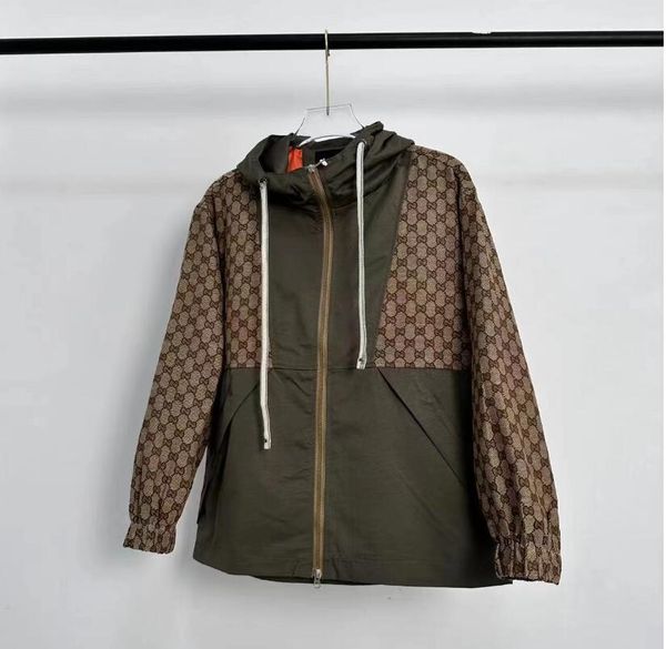

mens jacket designer for g men woman coat sports jackets sweatshirt hoodie with long sleeve zipper windbreaker man clothing, Black;brown