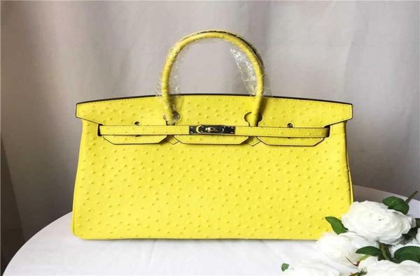 

upscale leather bag with ostrich grain cowhide women s fashionable one shoulder cross body4383278