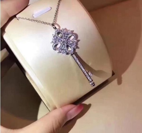 

latest model locket pendant necklaces for women charming fashion key pendant gb15995357434, Silver
