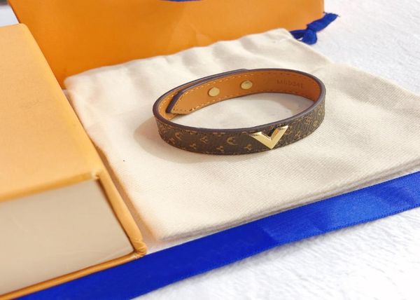 

designer women bangle luxury charm bracelet letter v 18k gold 4 leaf grass girl valentine039s day wedding love gift fashion bra5429597, Black