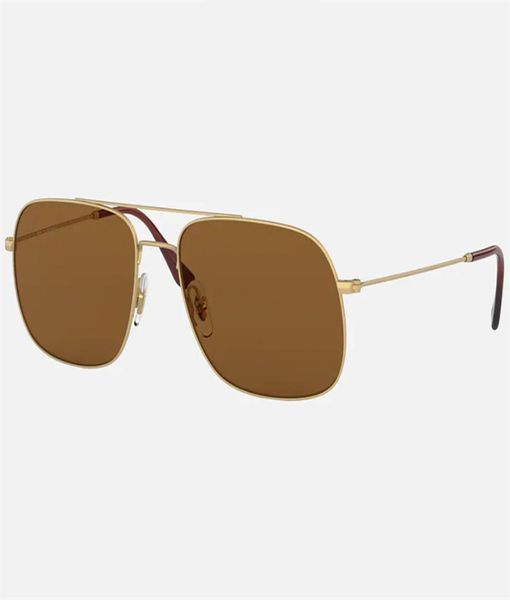 

designer new style men039s sunglasses with slim double beam metal frame multicolor gradient lens with box 35957015151, White;black
