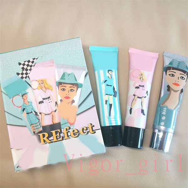 

wholesales foundation primer face care cream pore fessional 22ml*3pcs/set 3 style perfect cream foundation pore-hiding liquid cosmetics for