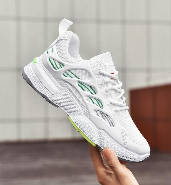 

fashion men shoes 2021 breathable white trendy sneakers men original casual light walking big size man tennis shoe1930119