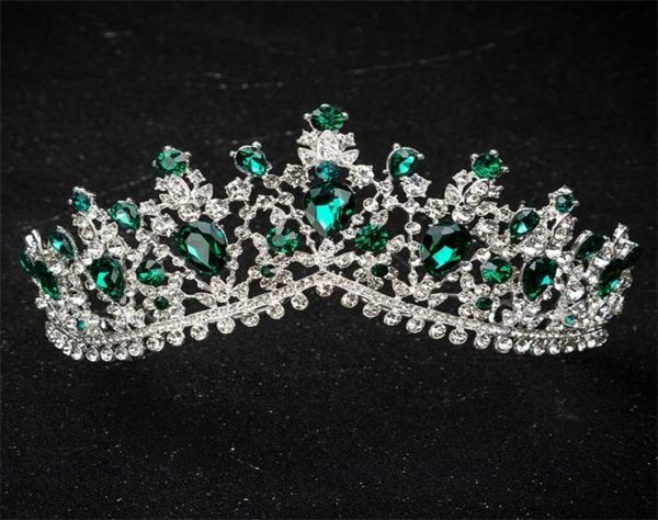 

kmvexo european design crystal big princess queen crowns marriage bridal wedding hair accessories jewelry bride tiaras headbands 28161236, Slivery;golden