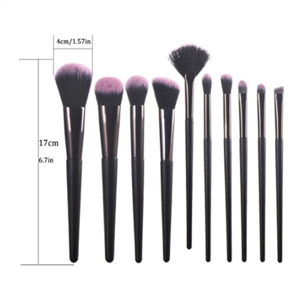 

13pcs soft fluffy makeup brushes set for cosmetics foundation blush powder eyeshadow kabuki blending makeup brush beauty tool b19