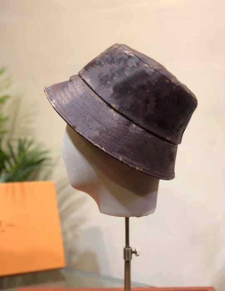 

21 fashion designer bucket hat for man woman street cap fitted hats 2 color with letters 171305, Blue;gray