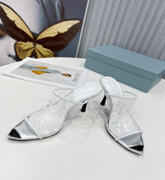 

2022 elegant women039s pumps sandals pointed toe dress shoes flat crystal slippers high heels luxury women slippers eur 356971399, Black