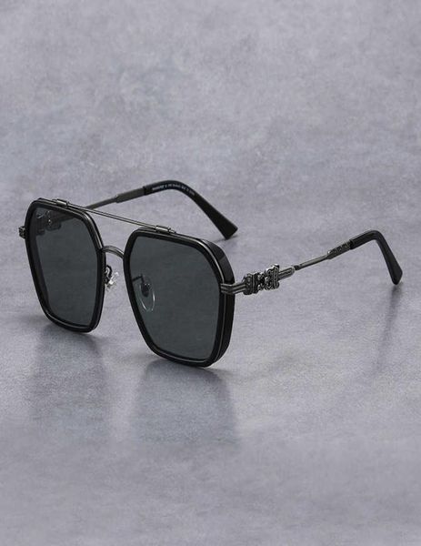 

designer ch sunglasses frames heart fashion men039s myopic double pure titanium chromes women glasses luxury anti blue light sp6944729, White;black