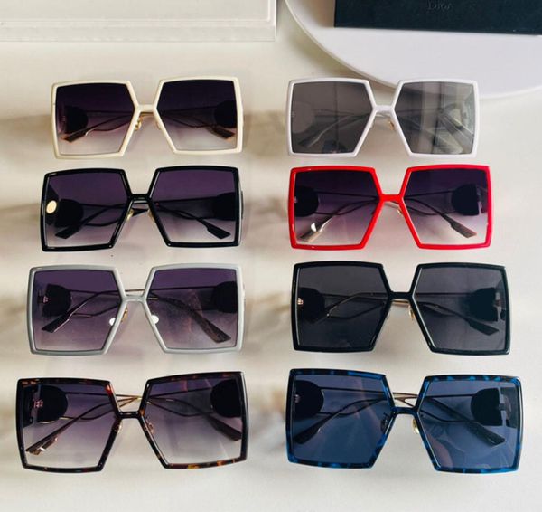 

womens sunglasses with oversized lenses 30montaigne fashion personality beach vacation special plate large frame cover face uv400 8461654, White;black