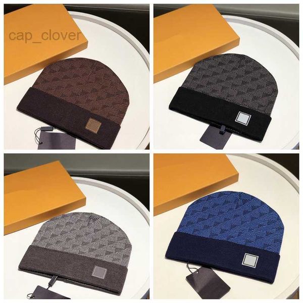 

designer hats classic autumn winter style beanie hat men and women fashion universal knitted cap autumn wool outdoor warm skull caps, Blue;gray