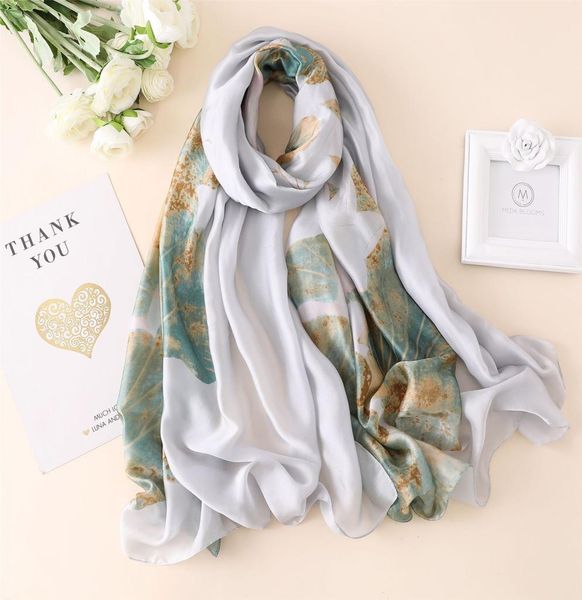 

new silk scarf for summer in zv1o01234567891011122645103, Blue;gray