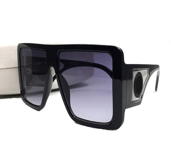 

fashion vintage big square sunglasses for men women classic summer style outdoor sports drive uv protection eyewear w6101716, White;black