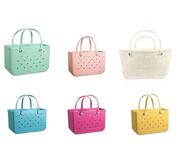 

bogg bag silicone beach custom tote fashion eva plastic beach bags 20223308579
