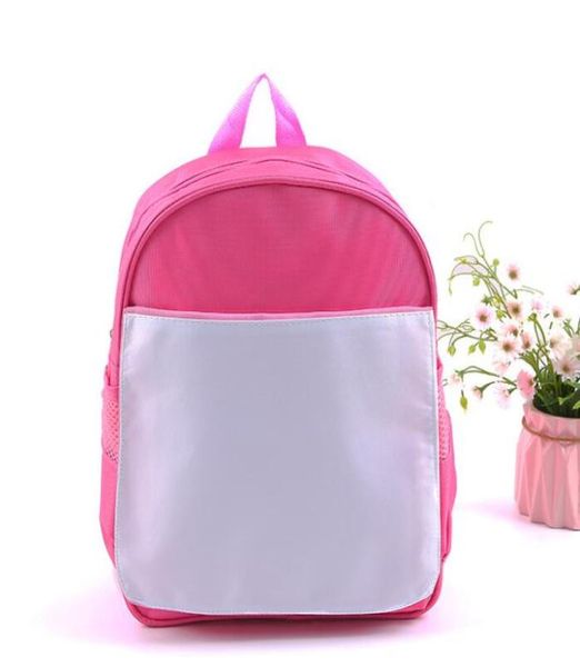 

sublimation diy blank children kids schoolbag kindergarten book bag transfer printing1691407