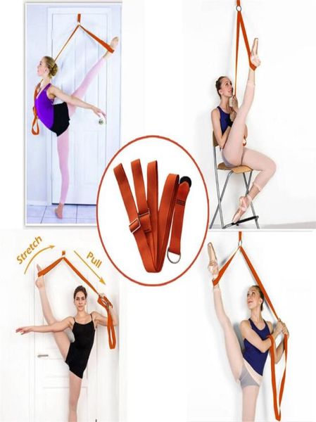 

3m yoga stretching band leg stretcher door flexibility stretching leg strap great for ballet yoga rope fitness equipment 2a227451660