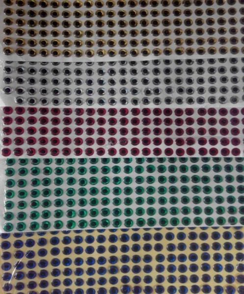 

1000pcsset 3dflat lure making fish eye toy eye01234569719241