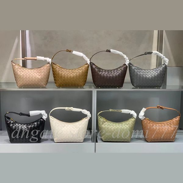 

fashion woven handbag shoulder bag women's cosmetic bags 13x20x9.5cm