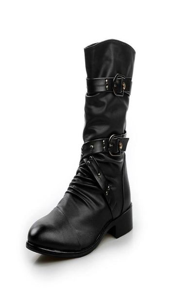 

new men039s boots in korean edition012345678910114862785, Black