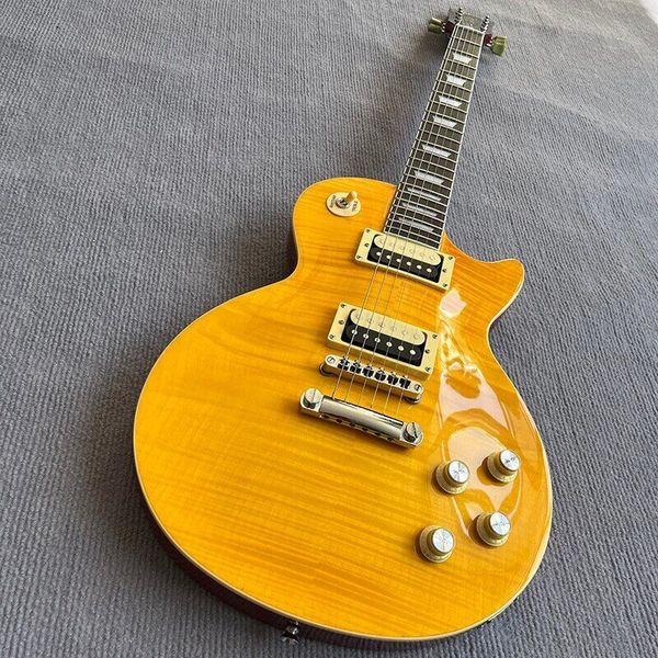 

factory customized classic electric guitar zebra pickup combination bright paint