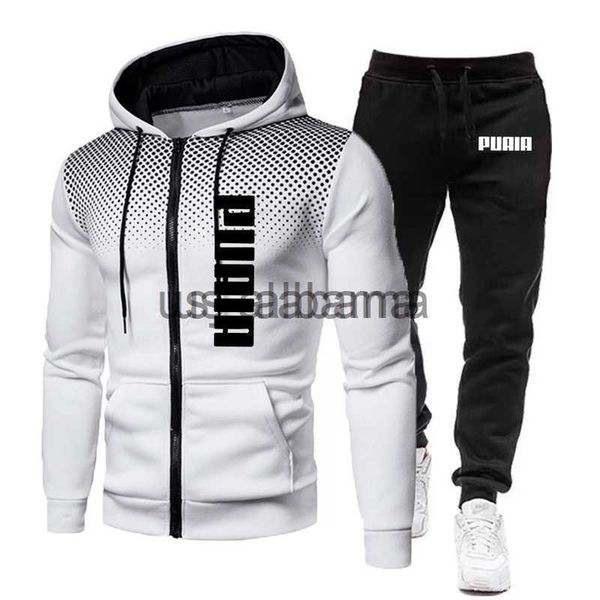 

men's tracksuits men's sports fitness wear thin section breathable hoodie or sports pants breathable x0907, Gray