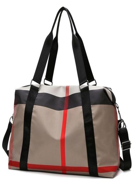 

yoga gym bag for women design brand travel bag nylon airport duffel bag large capacity clothes holiday weekend handbag sac 2205149265686