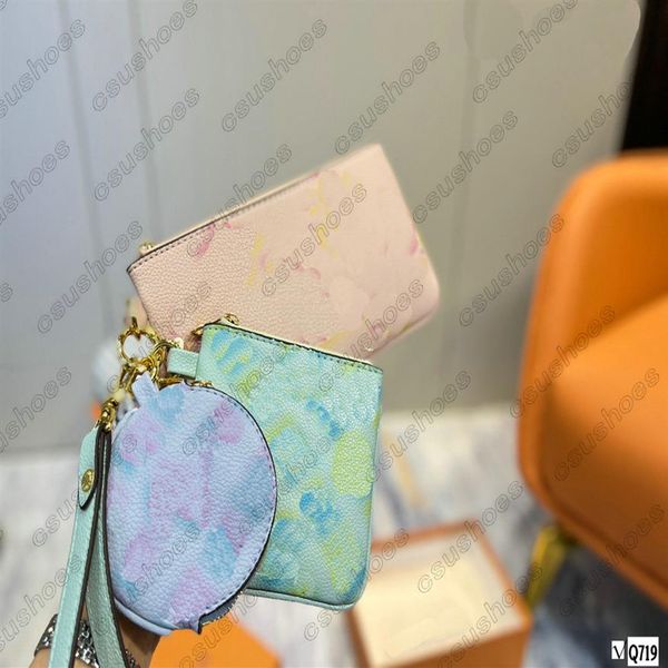 

summer stardust trio mini wallet bag 3 pieces leather designer lilas small handbag designers luxurys womens handle bags summer by 340h