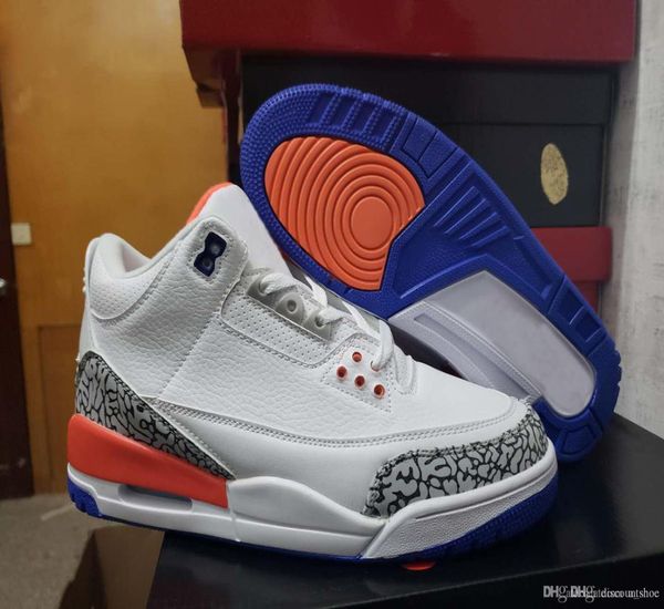 

3 knicks rivals mens 3s knicks rivals shoes for size us 813 come with box7809667