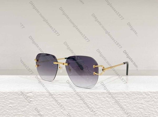 

fashion designer cool sunglasses frameless original wooden leg for men's slingsfashionable and trendy optical glasses women, White;black