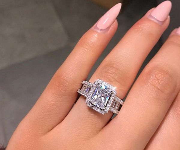 

european and american boutique ring s925 sterling silver zircon engagement wedding ring ladies evening party jewelry supply1948916