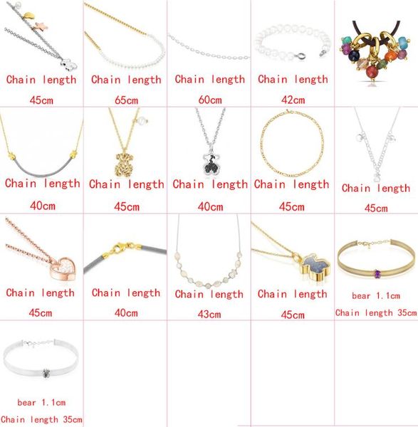 

2021 new style 925 silver fashion classic diy cute animal atmosphere ladies fashion necklace whole factory direct s6059936