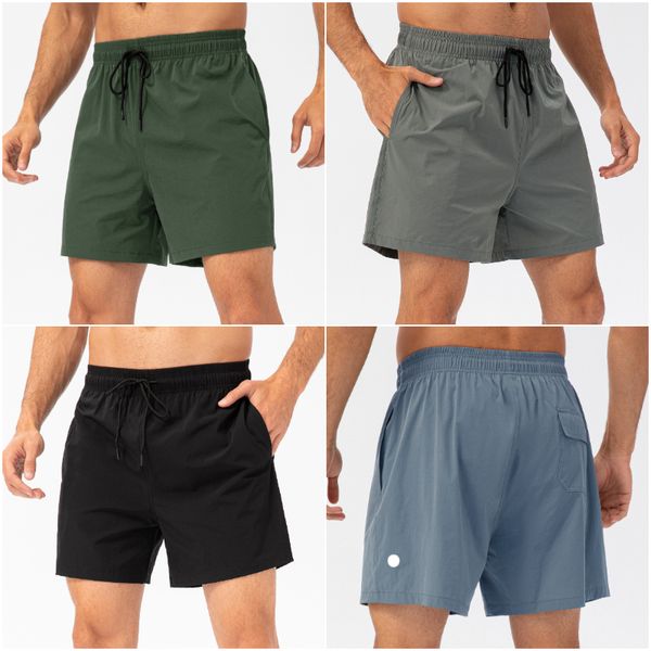 

ll-21415 mens shorts running pants sport loose trainer short sportswear gym exercise fitness wear elastic breathable fast dry drawstring