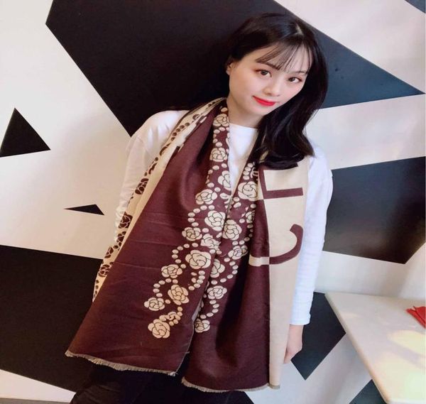 

the latest autumn and winter warm women039s wool scarf women039s shawl scarf size 180 70cm8086143, Blue;gray