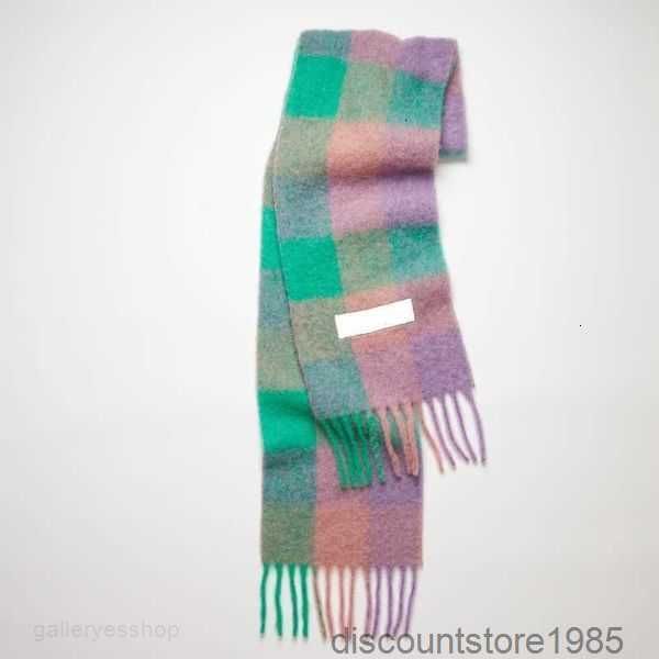 

fashion europe latest autumn and winter multi color thickened plaid women's scarf ac with extended shawl couple warm g09227emv, Blue;gray