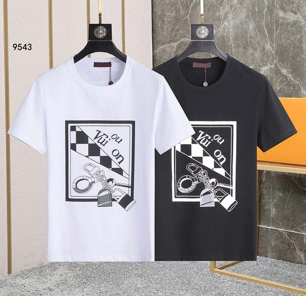 

designer mens t-shirt summer mens t-shirt short sleeve r t-shirt printed fashion shirt mens and womens t-shirt asian size m-xxxl g46, White;black